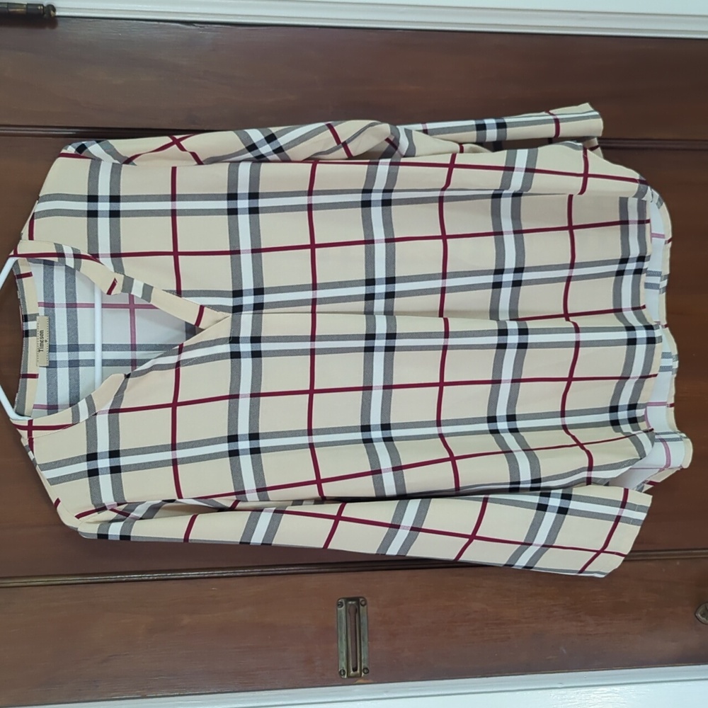 Satin blouse tunic